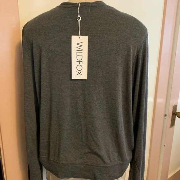 WILDFOX NWT Sandy Toes Baggy Pullover Sweater Top - Picture 9 of 10
